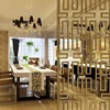 Laser Cut Stainless Steel Screen Living Room Restaurant Metal Partition Wall