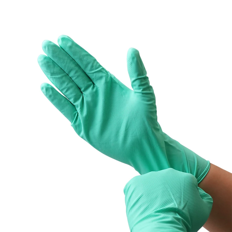 Xingyu Green Nitrile Gloves Disposable Top Gloves Nitrile - Buy Nitrile ...