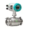 Pressure Drop Seperate Magnetic Flow Meter pdf grounding rings with transmitter Price for Liquid Monitoring