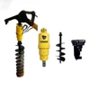 The new model is efficient safe and reliable hydraulic earth auger