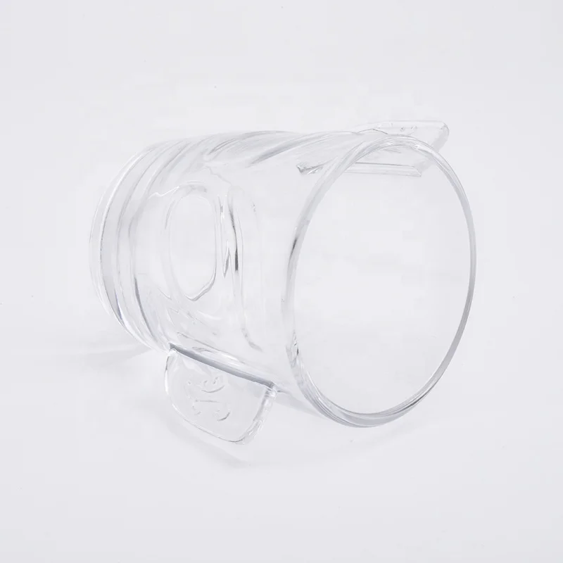 Engraving custom candle holder glass votive candle jars home decoration wholesale