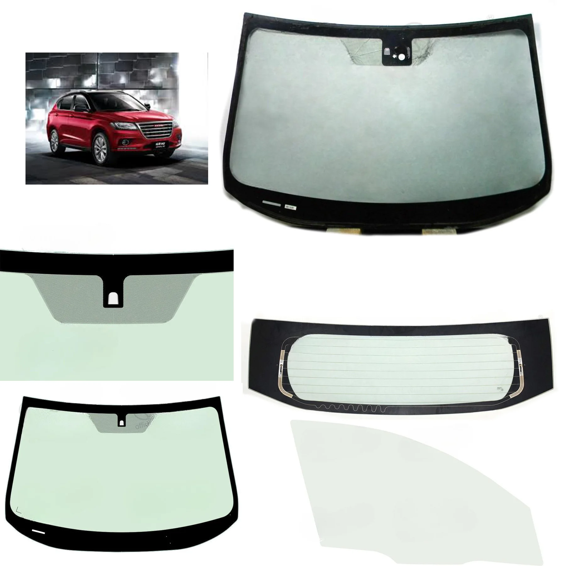 Great Wall H2 Windshield Glass Sunroof Car Glass Auto Glass Car Parts ...