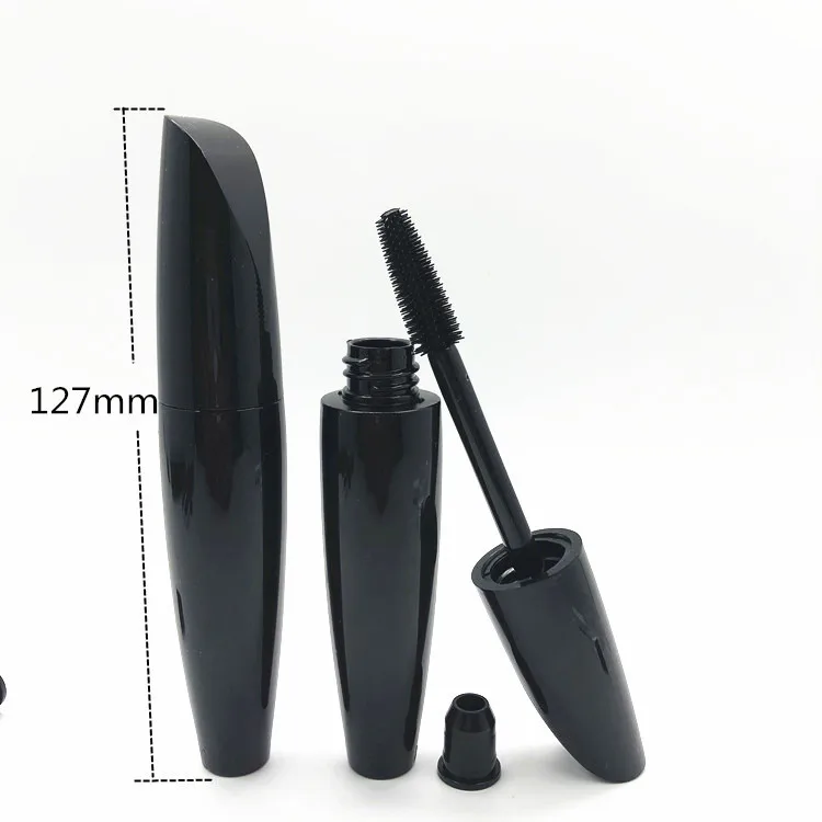 shiny black mascara bottle