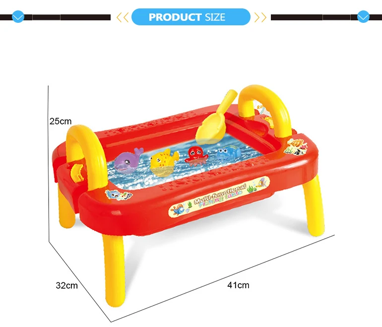Intelligent outdoor sand table set plastic fishing game toy for kids.jpg