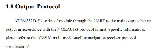 New positioning module Zhongke micro atgm332d-5n31 Beidou Positioning GPS module supports Beidou III