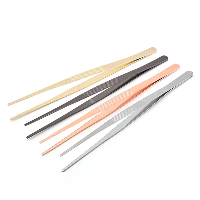 300mm High Quality Kitchen Tweezers For Chef Ice Food Tweezers Barware