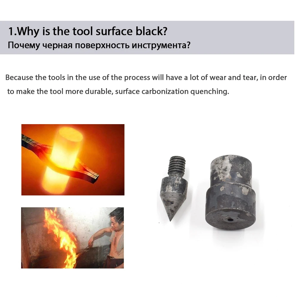 Punched Hole 2/2.5/3/4/5/6/8/10/ 12 Mm Punching Mold Pressure Machine Opening Tool Dies Drilling