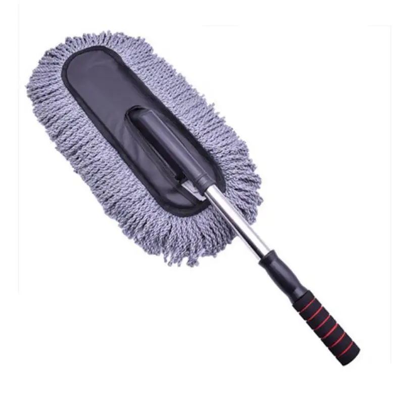 Car Washing Brush Telescopic Handle Multifunctional Dust Removal Car