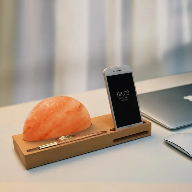 salt lamp for office desk