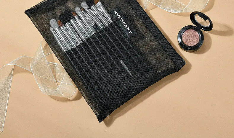 Professional makeup set 11 pcs eyeshadow lip mascara concealer brushes eye brushes set