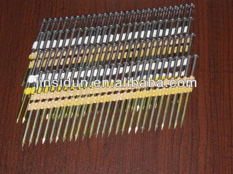 Eg Plastic / Paper Collated Strip Nail Buy 28 Degree Paper Strip Nail