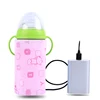 USB Milk Warmer USB Baby Bottle Warmer Insulation Cover Feeding Bottle Thermostat Outdoor Portable Milk Heating Warmer
