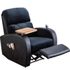 Modern European Style Reclining Electric Recling Mechanism Micro fiber Fabric Recliner Sofa With Cup Holder And Writing Board