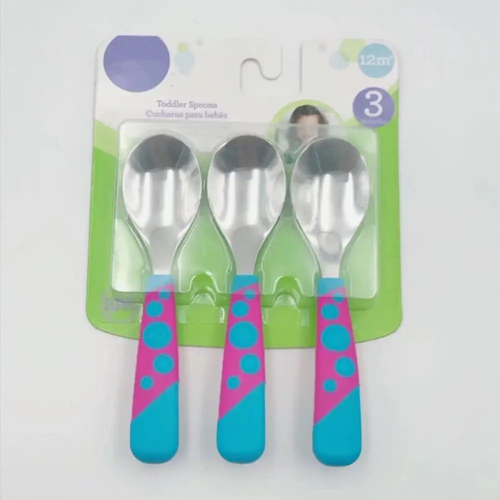 stainless steel baby spoons