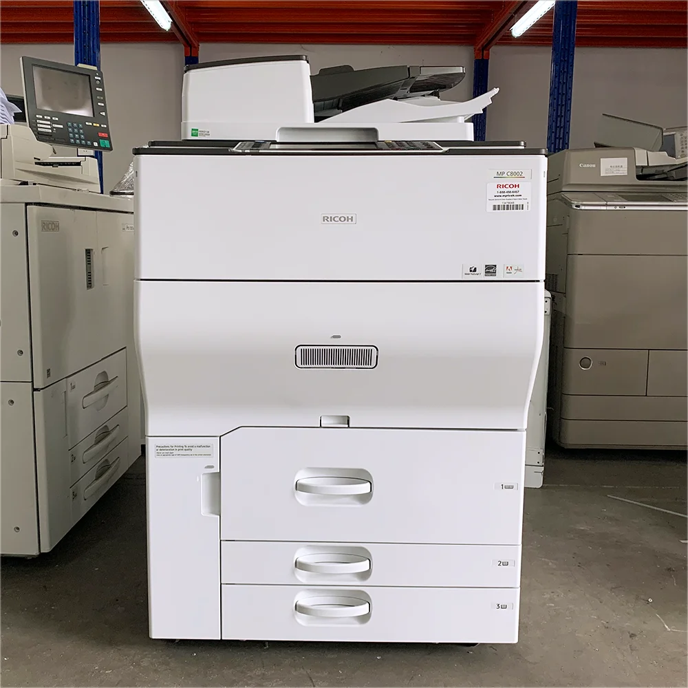 Printers Copiers Photocopy Machines Used Ricoh Aficio Color Copier Mpc