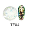 Chameleon Effect Irregular Color Rainbow Flake Nail Pigment