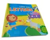 Little kids english letter book with sticker for small baby learning Big ABC
