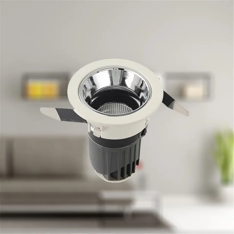 Dimmable Mini 10W Recessed Downlights Electronic Led Surface Mount Downlight
