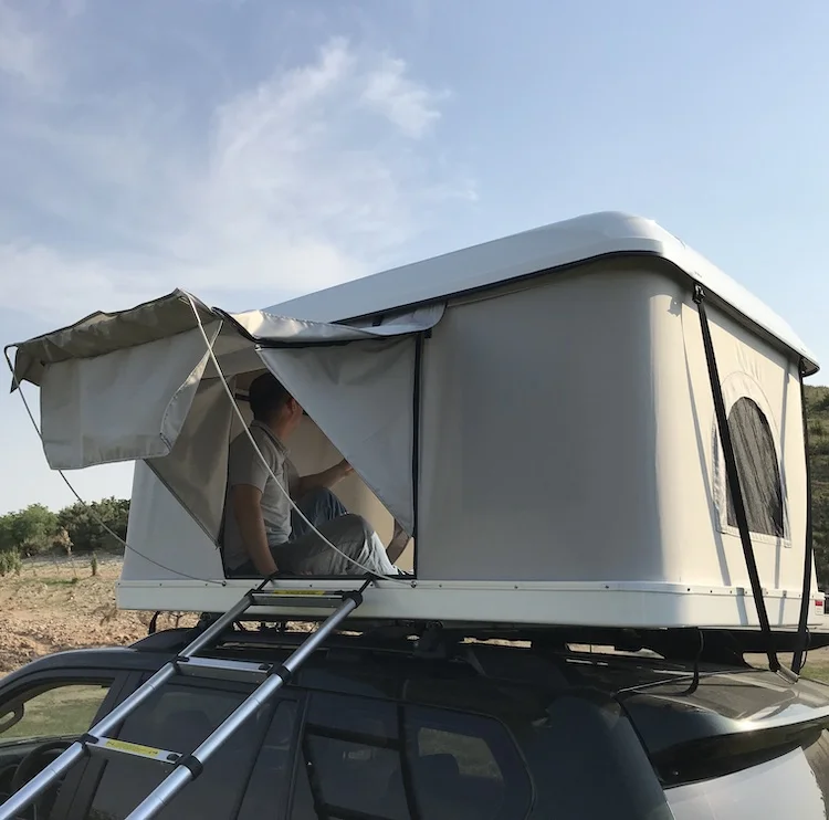 Outdoor Adventure 4wd Camping Fiberglass Car Roof Top Tent