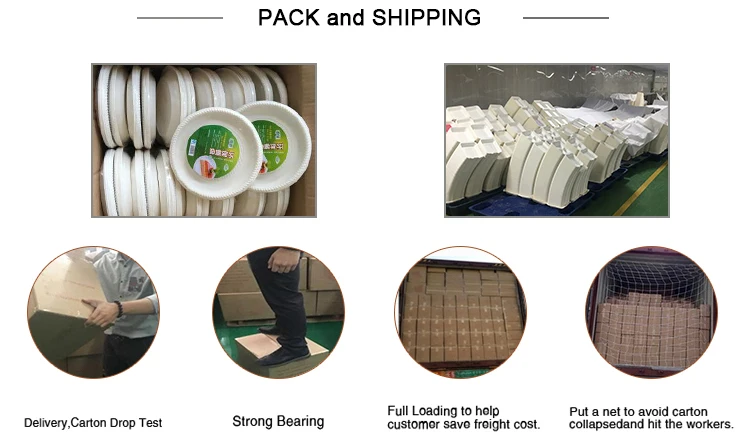 Disposable Compostable Kraft Paper Takeaway Packaging Food Container