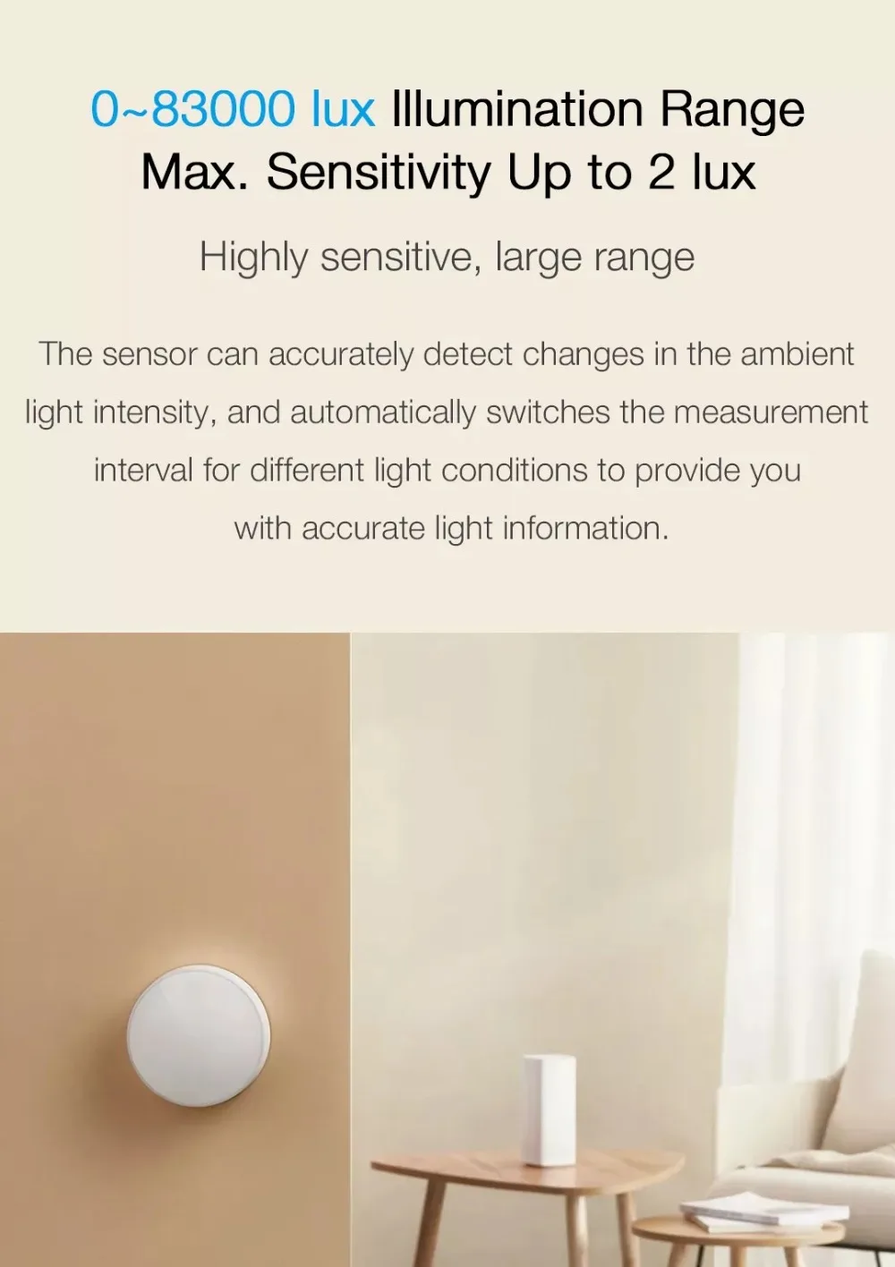 2020 New Arrival Xiaomi Mijia Mi Zigbee3.0 Smart Light Detection Sensor Brightness Sensor Waterproof for smart home automation - ANKUX.COM