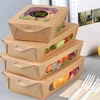 Custom Cheap Price Disposable Salad Box Ready To Eat Food Packing Box