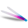 New Styles Different Size Shape Transparent Long Glass Nail FIle With Opp Bag