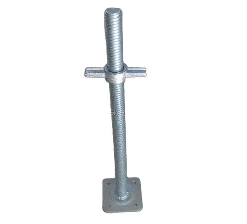 High Strength Adjustable Scaffolding Leg For Supporting Scaffolding