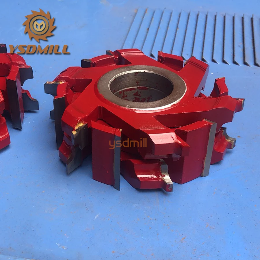 Industrial Woodworking Planer Moulding Machine 4 Side Wood Planing Wood