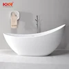 Easy maintain China manufacturer artificial stone bathtub solid surface sanitary ware hot tubs resin stone bath
