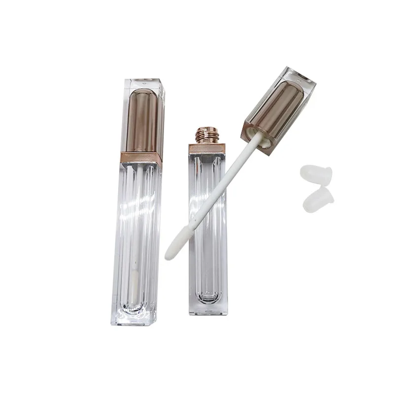 wholesale lip gloss container lip gloss tube with brush