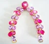 New Arrival fashion uppers for sandals with stones