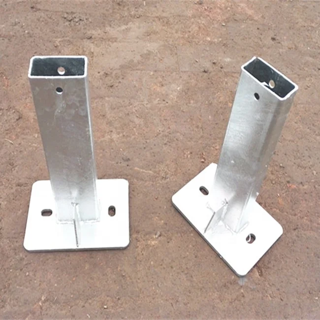 Factory Directly Galvanized Fence Post Base Plate Buy Factory
