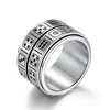 OEM ODM Service Creative Big Polish Pure Titanium Gold In Dubai Ring Diamond