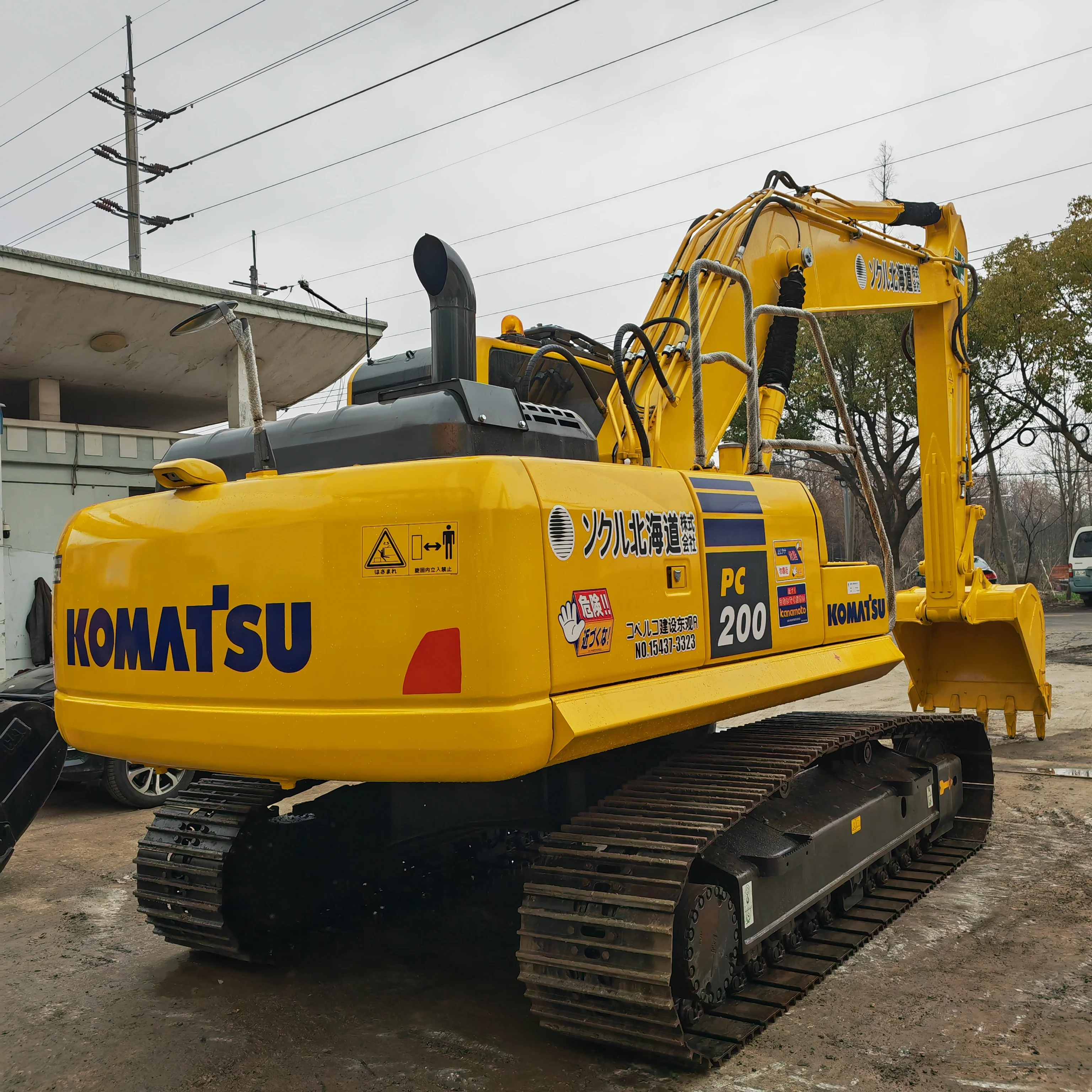 Original Japan Komatsu Pc200 Used Excavator Used Komatsu Excavator ...