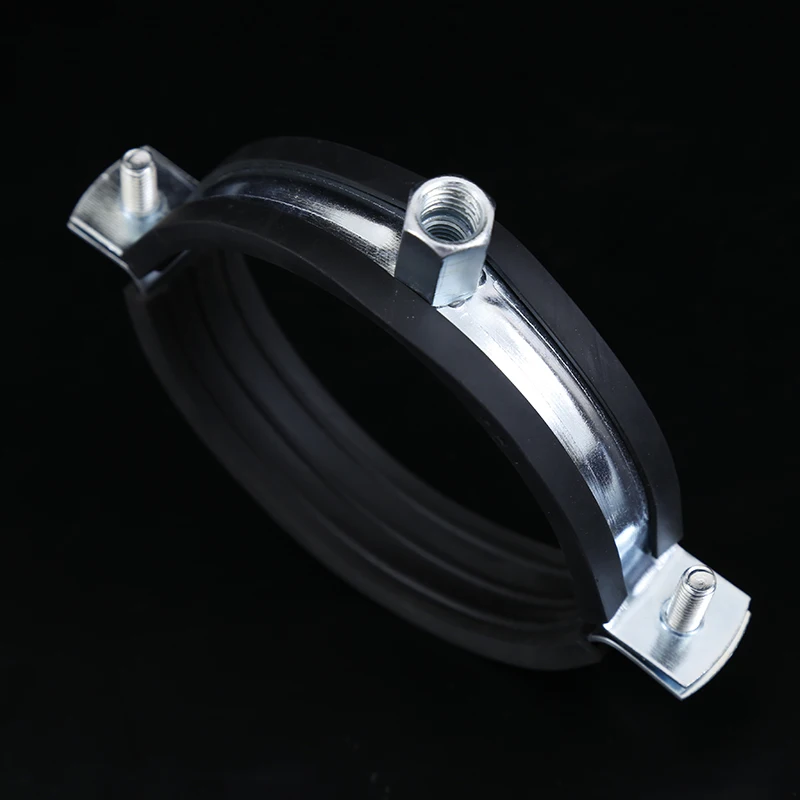 Galvanized Iron Epdm Rubber Pipe Clamp Buy Galvanized Iron Pipe Clamppipe Clamp With Rubber 