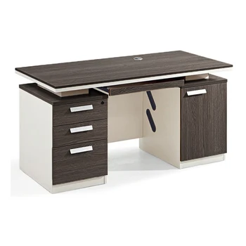 Wooden Desk Weight Home Office Computer Desk Table With 3 Drawer