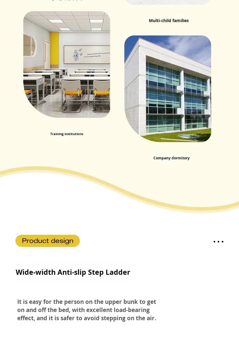 product free 3d design service apartment bed furniture double decker iron student dormitory bunk bed with two floors for metal school-9