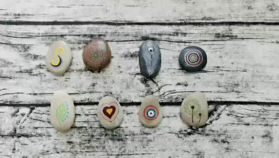 Pebble Stone Polish River Pebble Handpainted Pebble Stone Polish Buy