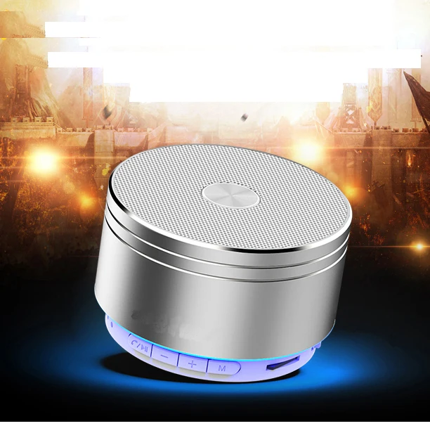 2020 Outdoor portable colorful led speakers wholesale waterproof Wireless stereo blue tooth HD Sound Speaker - ANKUX.COM