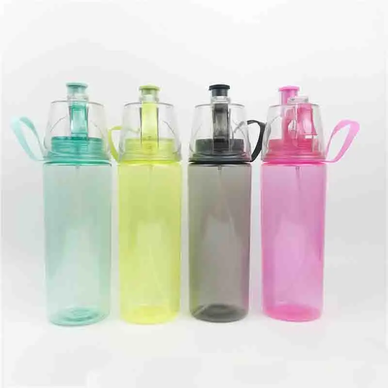 Mist Spray Drinking Water Bottle Insulated Drinking Misting Sport Water ...