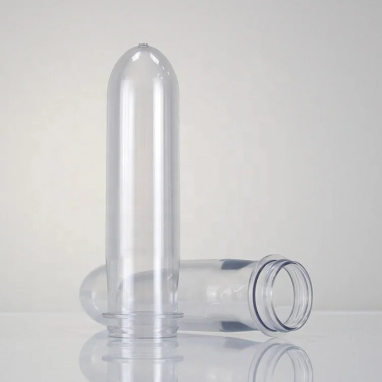 China wholesale buy customizable neck size 10.5g clear mould mold black special water bottle preform pet plastic