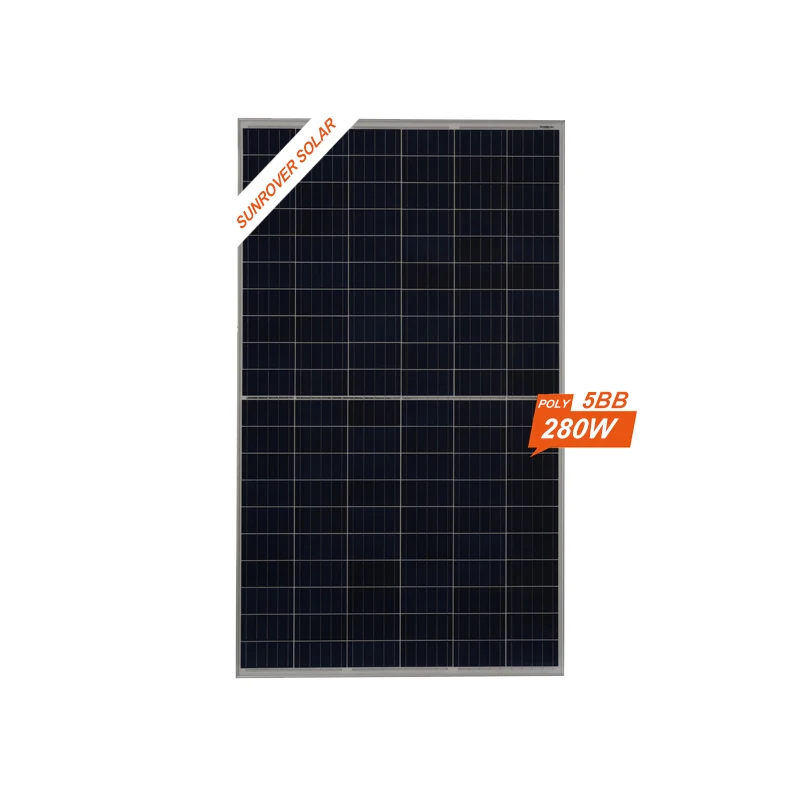 Sunrover high efficiency best solar mini panel brand Price for led street light foldable solar panel 275w 285w 295w