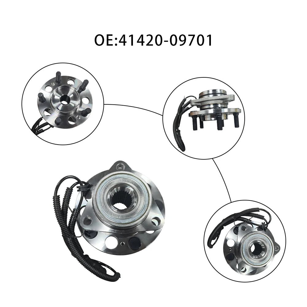 High Quality car parts Front Wheel Hub Bearing 41420-09701 4142009701 For Ssangyong manufacture