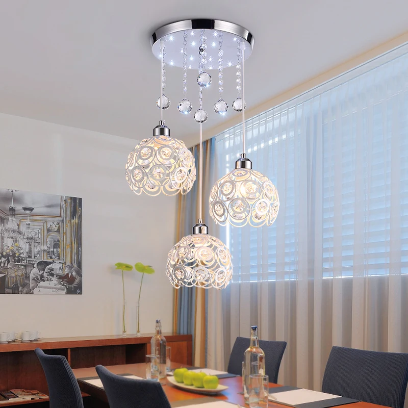 Factory wholesale home decorated LED chandelier pendant lighting metal modern style pendant chandelier