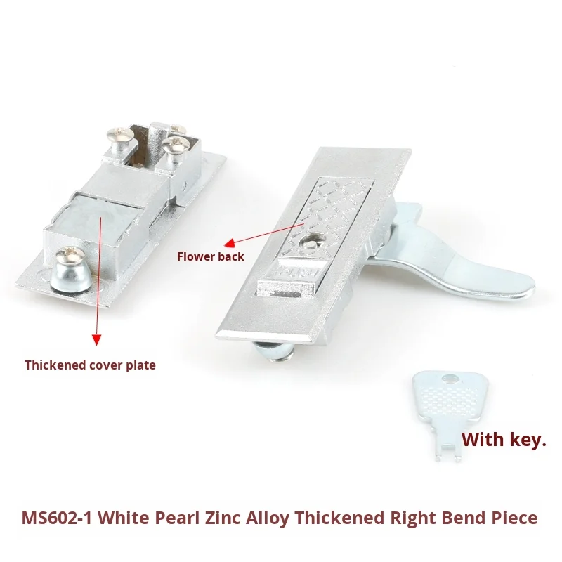 6000 Series Grade Electrical Box Lock Ms602 Cabinet Lock for Distribution and Flat Chassis Cam Lock for Electrical Cabinets supplier