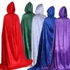 Hot sell Party Long Dress Costume Outfit Death Large Cape Black Devil A Hat Halloween Cloak