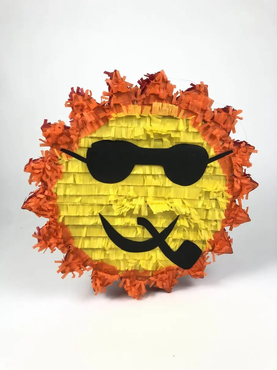 hkh迷你阳光皮纳塔装饰派对装饰 - buy decorated mini pinata for