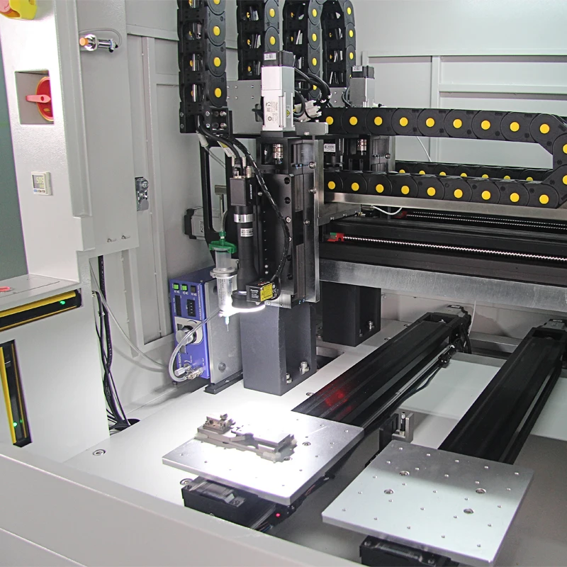 Green Duplex Selective Laser Solder Paste Soldering Machine Noncontact