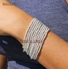 BM27766 Silver Tiny Faceted Bead Wrist Wrap Bracelet Jewelry Silver Filled Multi Layer Stackable Bead Bracelet